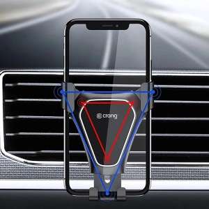 Kup Uchwyt samochodowy Crong Gravity Auto-Clip Car Holder 4,7 - 6,5 cali (czarny) - CRG195 - {ean13} - Sklep Home Screen