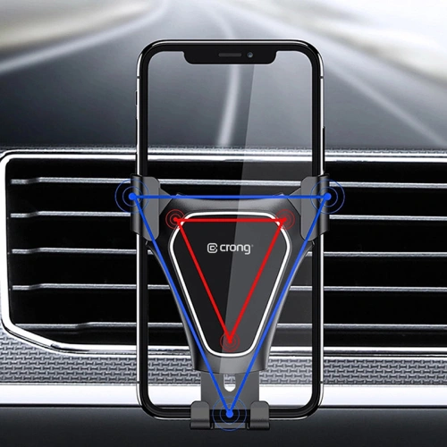 Kup Upevnění do auta Crong Gravity Auto-Clip Car Holder 4,7 - 6,5 palce (černý) - CRG195 - {ean13} - Sklep Home Screen
