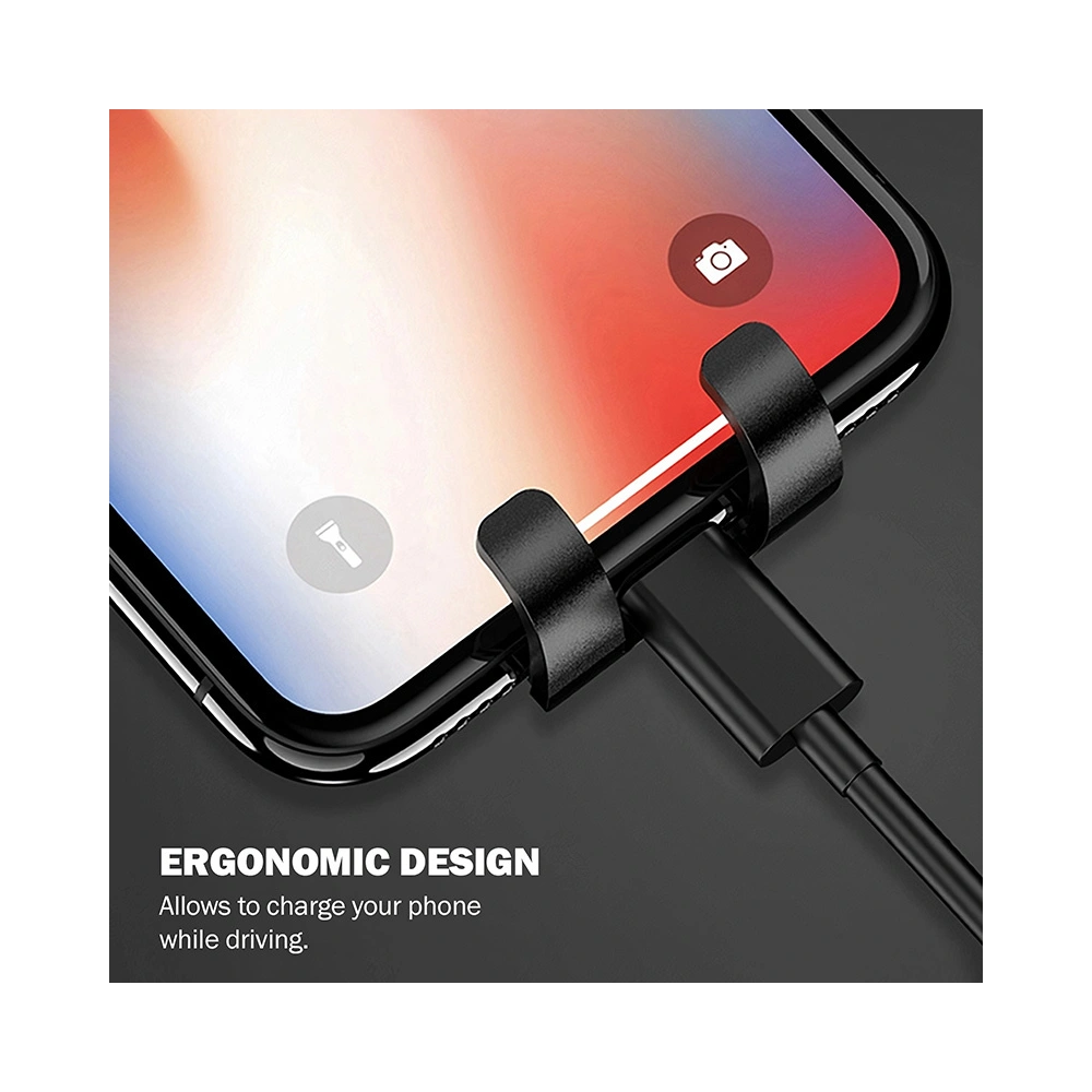 Uchwyt samochodowy Crong Gravity Auto-Clip Car Holder 4,7 - 6,5 cali (czarny)