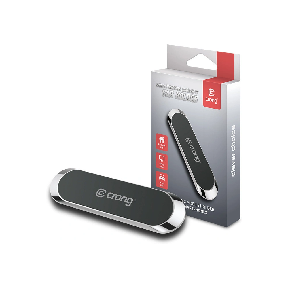 Magnetyczny uchwyt samochodowy Crong Multi-Function Magnetic Car Holder (czarny)