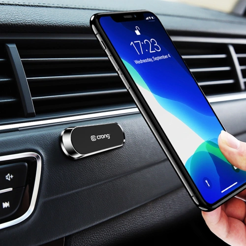 Kup Magnetický držák do auta Crong Multi-Function Magnetic Car Holder (černý) - CRG196 - {ean13} - Sklep Home Screen