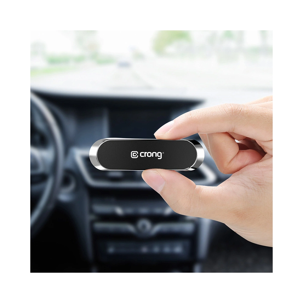 Magnetyczny uchwyt samochodowy Crong Multi-Function Magnetic Car Holder (czarny)