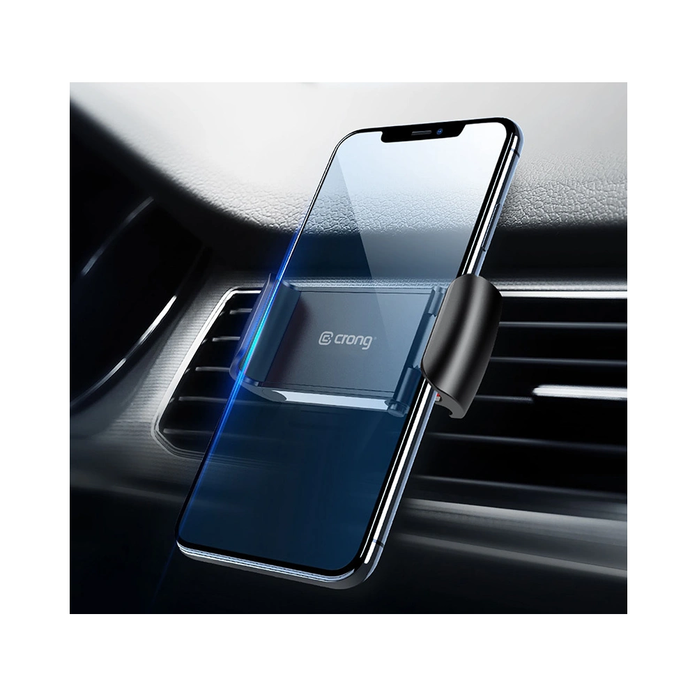 Uchwyt samochodowy Crong Universal Smart Car Holder 4 - 6,5 cali (czarny)