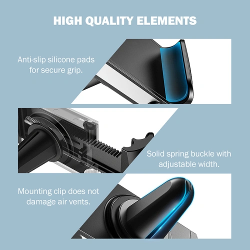 Kup Autohalter Crong Universal Smart Car Holder 4 - 6,5 Zoll (schwarz) - CRG197 - {ean13} - Sklep Home Screen
