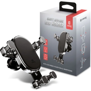 Buy Crong Gravity Auto-Lock Car Holder 4,7 - 6,5 inch (black) - CRG198 - {ean13} - Home Screen Store Europe