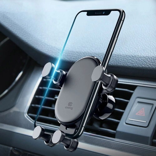 Kup Uchwyt samochodowy Crong Gravity Auto-Lock Car Holder 4,7 - 6,5 cali (czarny) - CRG198 - {ean13} - Sklep Home Screen