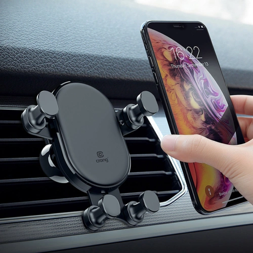 Kup Uchwyt samochodowy Crong Gravity Auto-Lock Car Holder 4,7 - 6,5 cali (czarny) - CRG198 - {ean13} - Sklep Home Screen