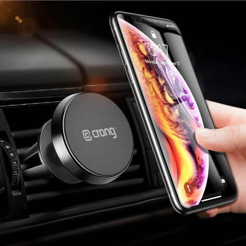 Kup Magnetyczny uchwyt samochodowy Crong Magnetic Smart Car Holder (czarny) - CRG199 - {ean13} - Sklep Home Screen