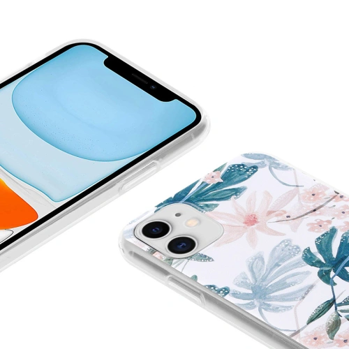 Kup Etui Crong Flower Case Apple iPhone 11 (wzór 01) - CRG201 - {ean13} - Sklep Home Screen