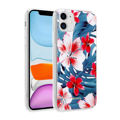 Kup Etui Crong Flower Case Apple iPhone 11 (model 03) - CRG203 - {ean13} - Sklep Home Screen