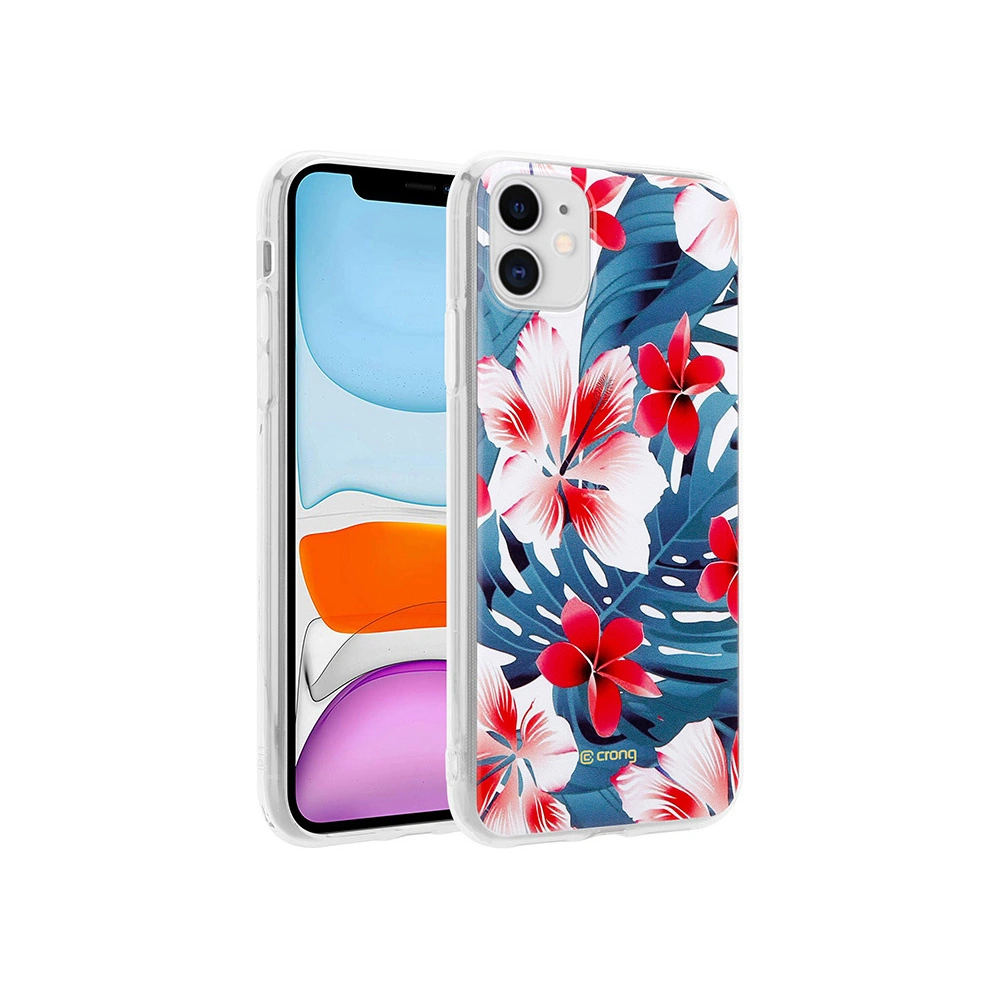 Etui Crong Flower Case Apple iPhone 11 (wzór 03)