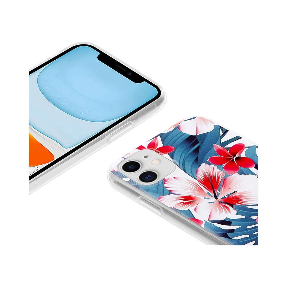 Etui Crong Flower Case Apple iPhone 11 (wzór 03)