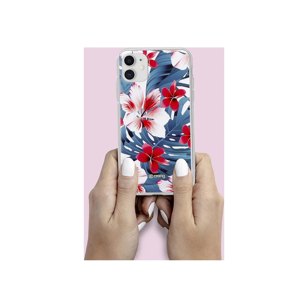 Etui Crong Flower Case Apple iPhone 11 (wzór 03)