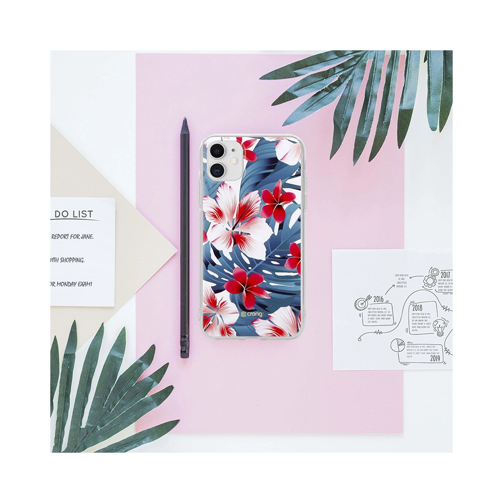 Etui Crong Flower Case Apple iPhone 11 (wzór 03)