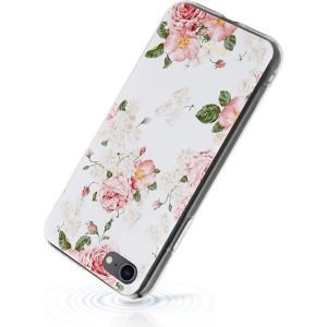 Kup Case Crong Flower Case Apple iPhone SE 2022/SE 2020/8/7 (Muster 02) - CRG205 - {ean13} - Sklep Home Screen