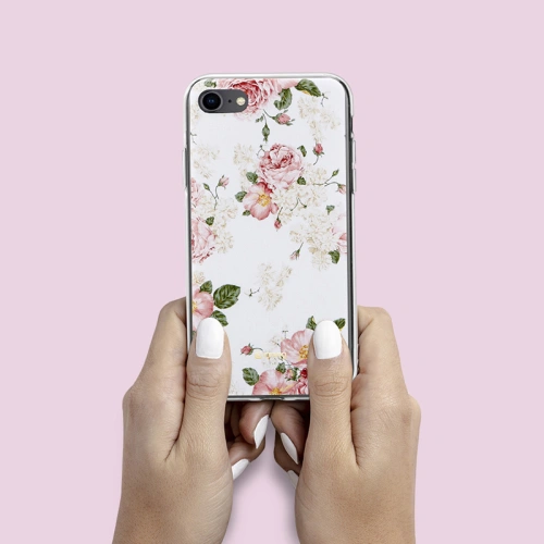 Buy Crong Flower Case Apple iPhone SE 2022/SE 2020/8/7 (pattern 02) - CRG205 - {ean13} - Home Screen Store Europe