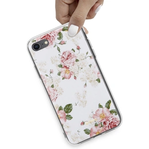 Kup Case Crong Flower Case Apple iPhone SE 2022/SE 2020/8/7 (Muster 02) - CRG205 - {ean13} - Sklep Home Screen