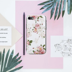 Kup Case Crong Flower Case Apple iPhone SE 2022/SE 2020/8/7 (Muster 02) - CRG205 - {ean13} - Sklep Home Screen