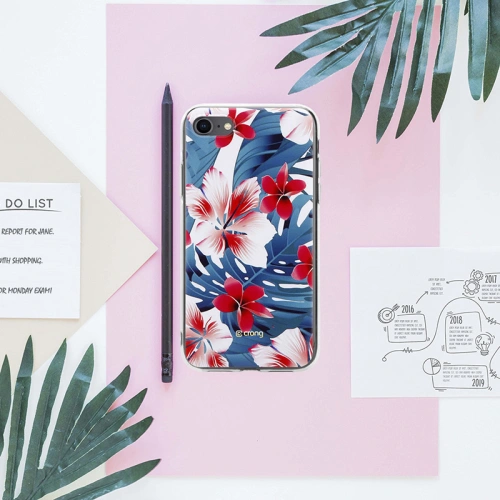 Buy Crong Flower Case Apple iPhone SE 2022/SE 2020/8/7 (pattern 03) - CRG206 - {ean13} - Home Screen Store Europe