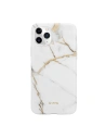 Etui Crong Marble Case Apple iPhone 11 Pro (biały)