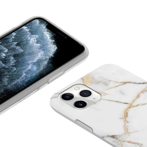 Kup Etui Crong Marble Case Apple iPhone 11 Pro (fehér) - CRG210 - {ean13} - Sklep Home Screen