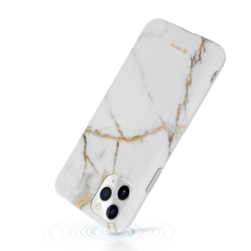 Kup Etui Crong Marble Case Apple iPhone 11 Pro (alb) - CRG210 - {ean13} - Sklep Home Screen