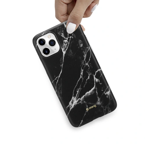Kup Etui Crong Marble Case Apple iPhone 11 Pro (czarny) - CRG211 - {ean13} - Sklep Home Screen
