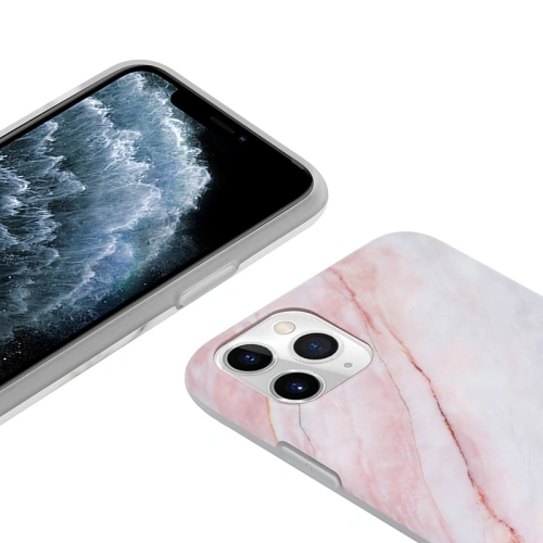 Kup Etui Crong Marble Case Apple iPhone 11 Pro (rózsaszín) - CRG212 - {ean13} - Sklep Home Screen
