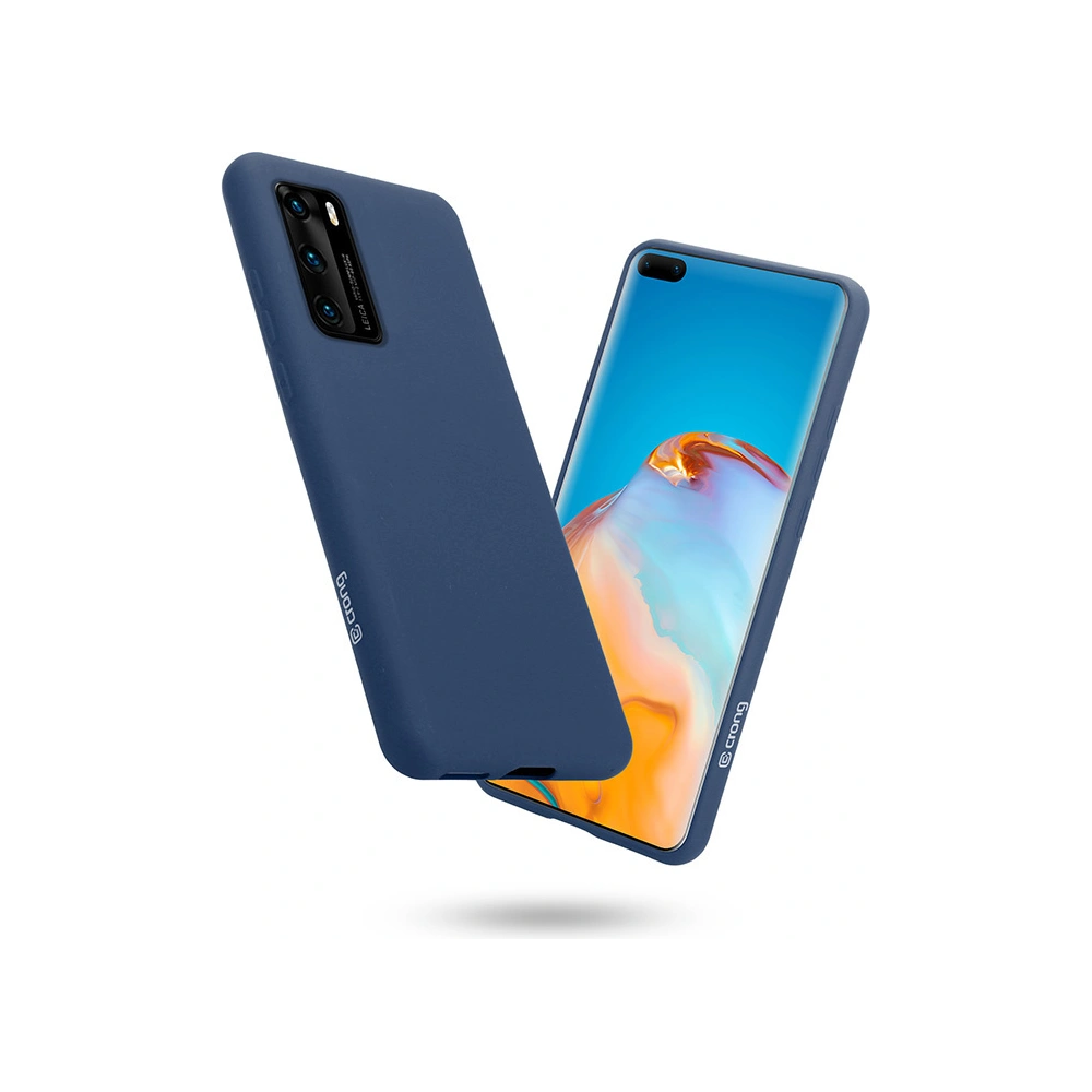 Etui Crong Color Cover Huawei P40 (niebieski)
