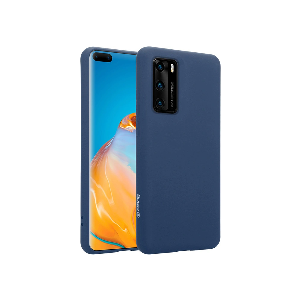 Etui Crong Color Cover Huawei P40 (niebieski)