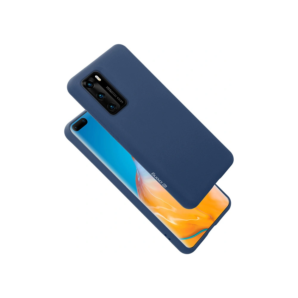 Etui Crong Color Cover Huawei P40 (niebieski)