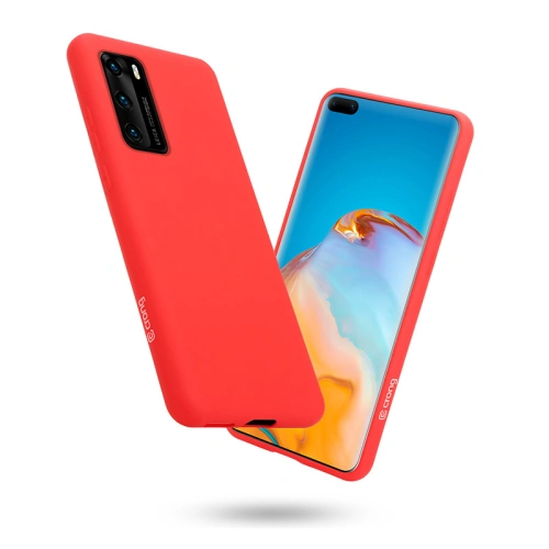 Kup Etui Crong színű borító Huawei P40 (piros) - CRG215 - {ean13} - Sklep Home Screen