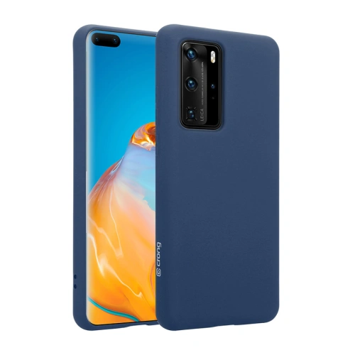 Kup Etui Crong Color Cover Huawei P40 Pro (niebieski) - CRG217 - {ean13} - Sklep Home Screen