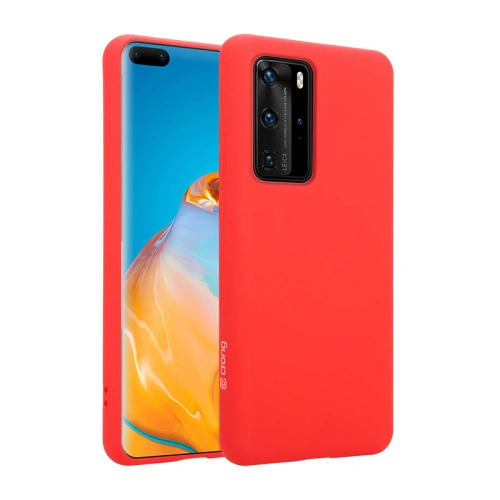 Kup Etui Crong Color Cover Huawei P40 Pro (czerwony) - CRG218 - {ean13} - Sklep Home Screen