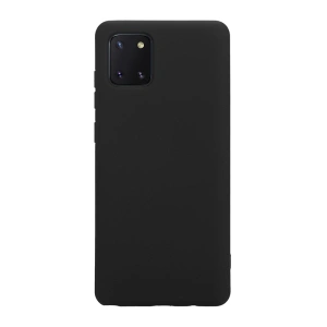 Etui Crong színes hátlap Samsung Galaxy Note 10 Lite (fekete)