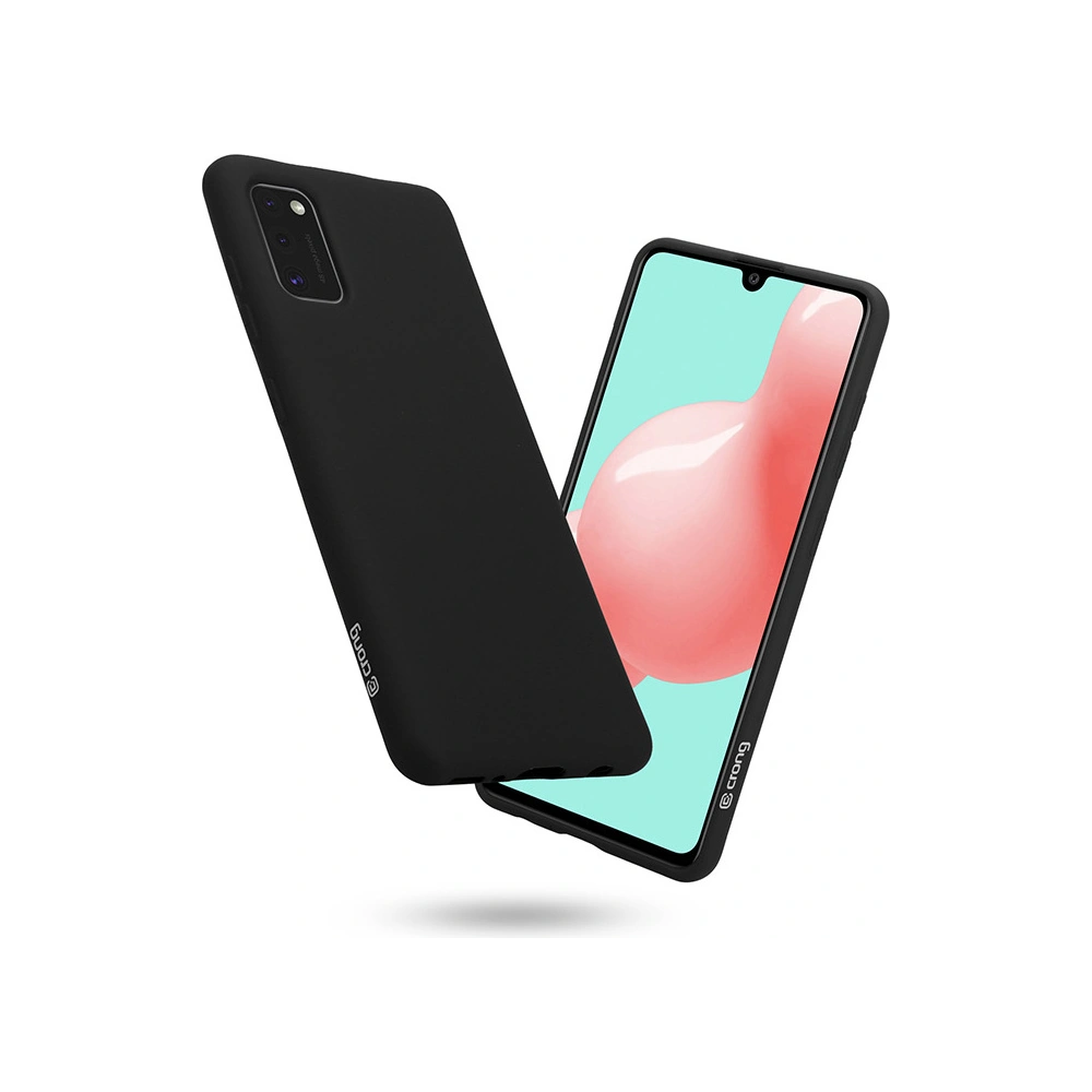 Etui Crong Color Cover Samsung Galaxy A41 (czarny)