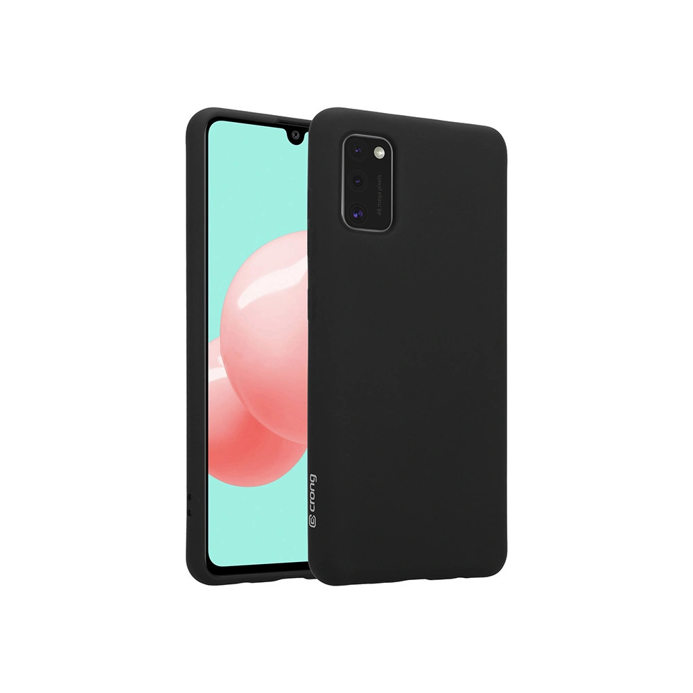 Etui Crong Color Cover Samsung Galaxy A41 (czarny)