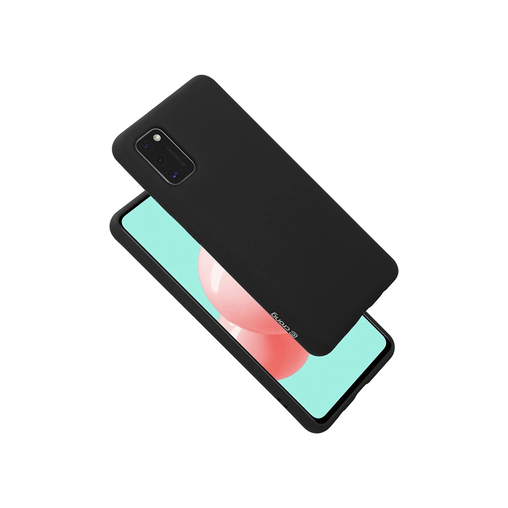 Etui Crong Color Cover Samsung Galaxy A41 (czarny)