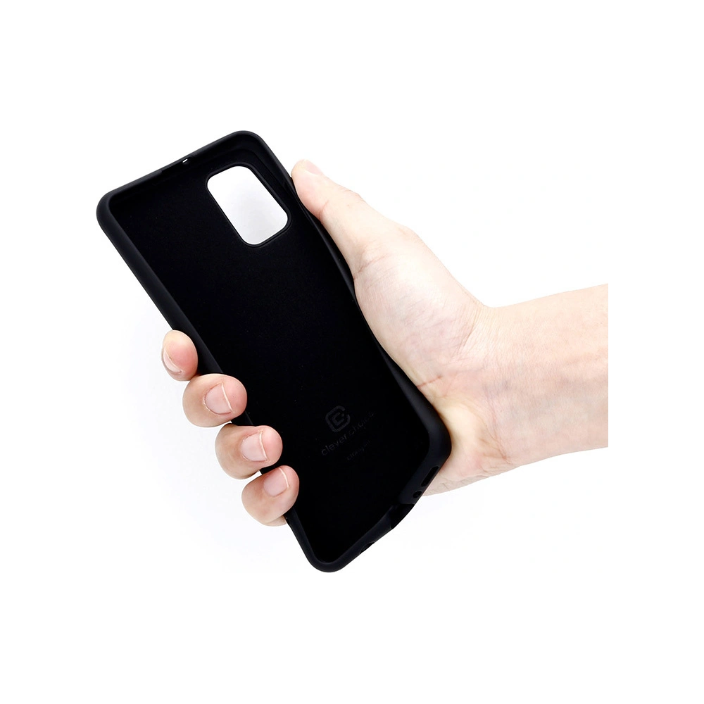 Etui Crong Color Cover Samsung Galaxy A41 (czarny)