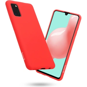 Kup Etui Crong Color Cover Samsung Galaxy A41 (červený) - CRG223 - {ean13} - Sklep Home Screen