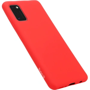 Etui Crong Color Cover Samsung Galaxy A41 (červený)