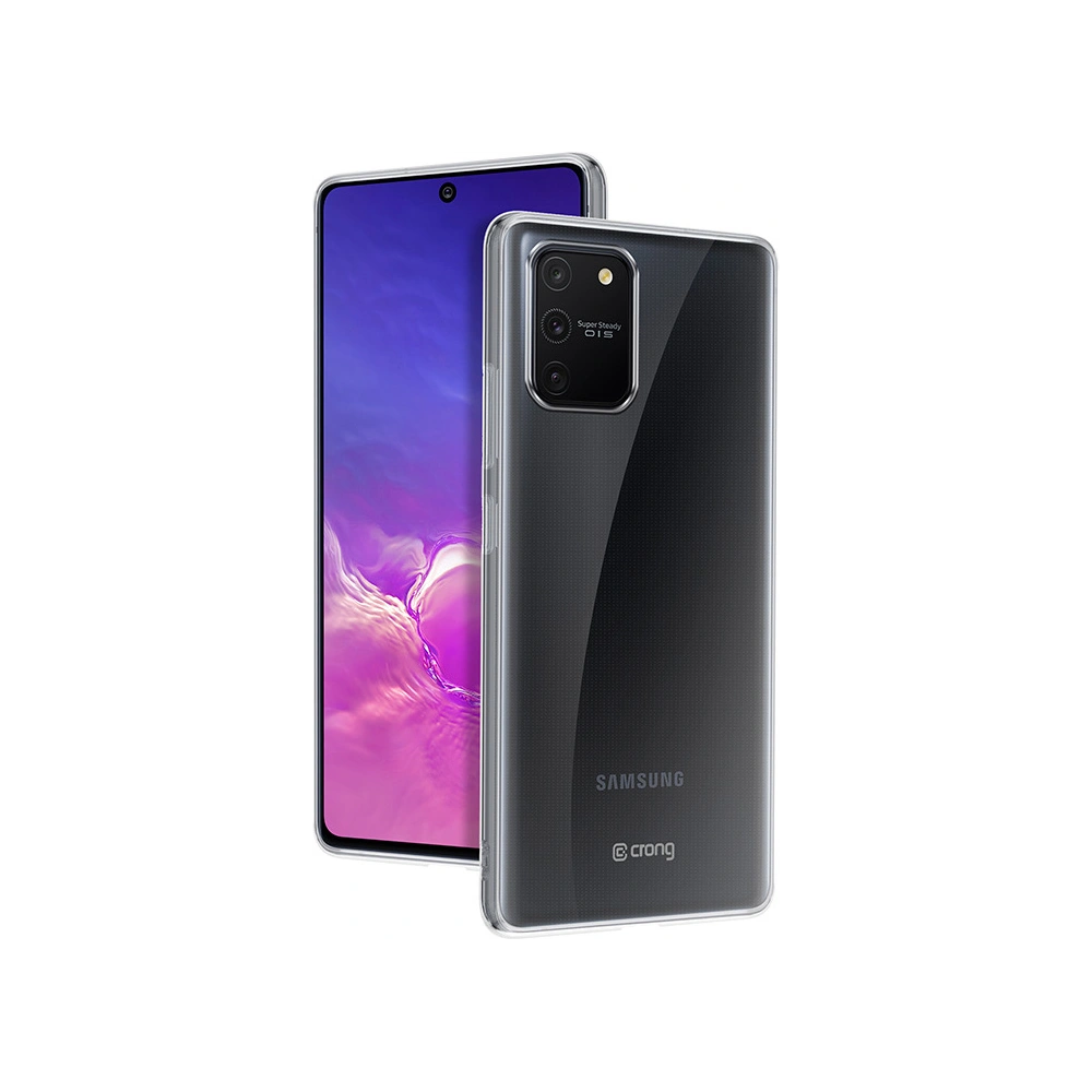 Etui Crong Crystal Slim Cover Samsung Galaxy S10 Lite (przezroczysty)