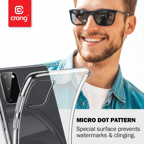 Kup Etui Crong Crystal Slim Cover Samsung Galaxy S10 Lite (przezroczysty) - CRG228 - {ean13} - Sklep Home Screen