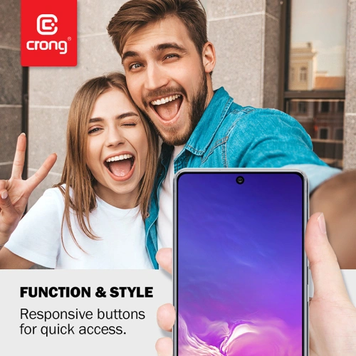 Kup Etui Crong Crystal Slim Cover Samsung Galaxy S10 Lite (przezroczysty) - CRG228 - {ean13} - Sklep Home Screen