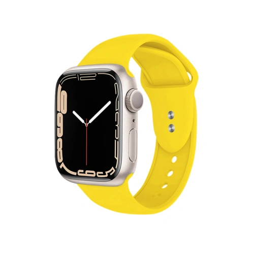 Buy Belt Crong Liquid Apple Watch 4/5/6/7/SE/8/9/10 40/41/42mm (yellow) - CRG231 - {ean13} - Home Screen Store Europe