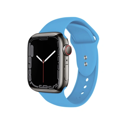 Kup Pasek Crong Liquid Apple Watch 4/5/6/7/SE/8/9/10 40/41/42mm (modrý) - CRG233 - {ean13} - Sklep Home Screen