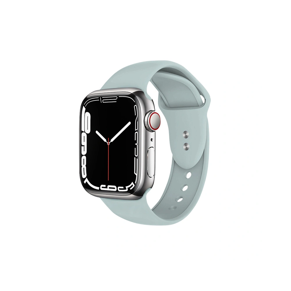 Pasek Crong Liquid Apple Watch 4/5/6/7/SE/8/9/Ultra 44/45/49mm (miętowy)