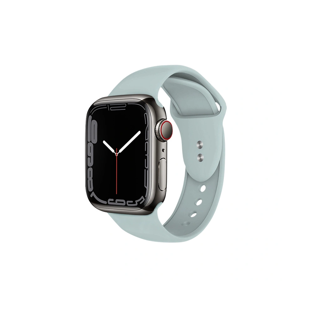 Pasek Crong Liquid Apple Watch 4/5/6/7/SE/8/9/Ultra 44/45/49mm (miętowy)
