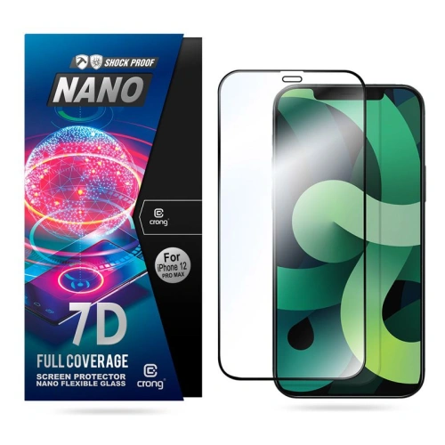 Kup Hibrid üveg Crong 7D Nano Rugalmas Üveg Apple iPhone 12 Pro Max - CRG240 - {ean13} - Sklep Home Screen
