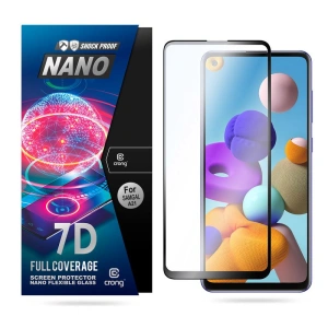 Buy Crong 7D Nano Flexible Glass Samsung Galaxy A21s - CRG241 - {ean13} - Home Screen Store Europe